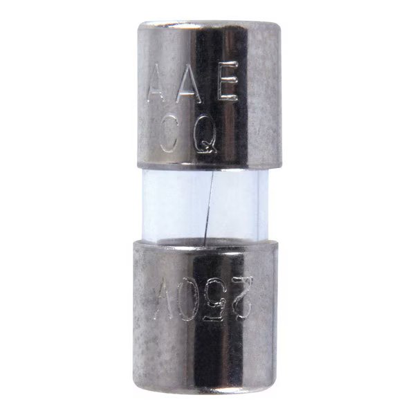 UL Class Fuse, AGA (FSH) Series, Fast-Acting, 3A, 250V AC, Jandorf, Mfr#: 60616